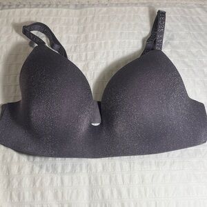 Victoria's Secret Glittery Black Bra 36C